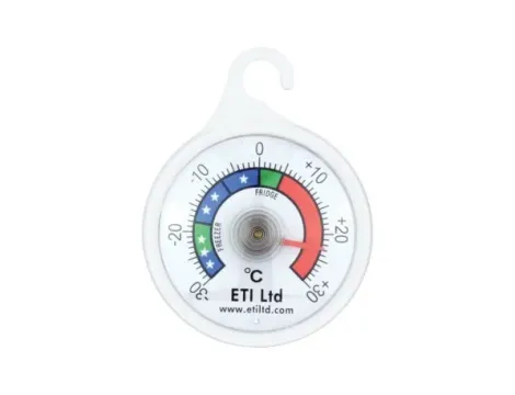 Termometr do lodówki/zamrażarki z tarczą 52mm
