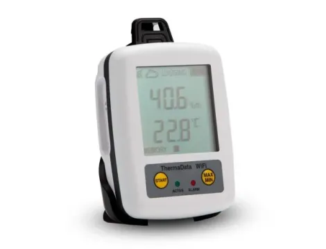 Rejestrator temperatury i wilgotności ETI ThermaData WiFi HTD - 2