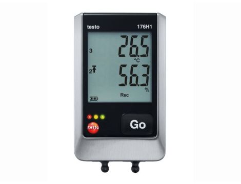 4-kanałowy rejestrator temperatury i wilgotności Testo 176 H1
