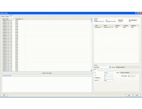 Oprogramowanie TS Manager do obsługi rejestratorów Tecnosoft (spełnia wymagania 21 CFR Part 11 oraz GAMP) - 6