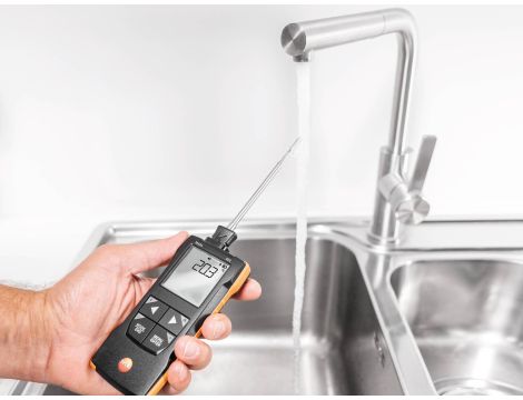 Termometr cyfrowy z sondą termoparową typu K - Testo 925 - 6