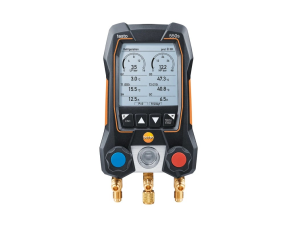Elektroniczna oprawa zaworowa Testo 550s Smart z zaciskowymi termometrami Testo 115i i kompletem węży - image 2