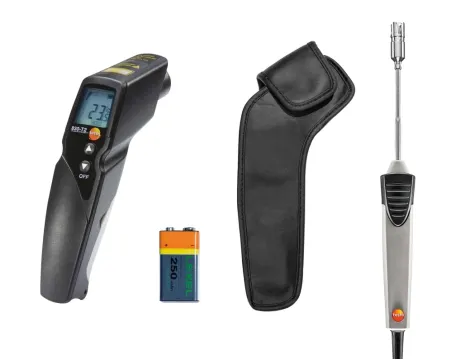 testo 830-T2 – Profesjonalny bezdotykowy termometr na podczerwień zestaw z sondą