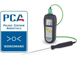Termometr z sondą do żywności ETI Therma 1 ze świadectwem wzorcowania z akredytacją PCA